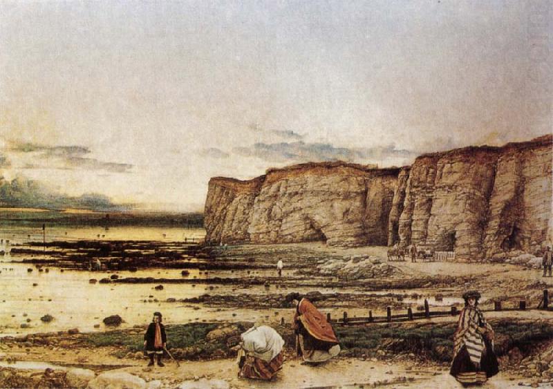 William Dyce Pegwell Bay in Kent. china oil painting image